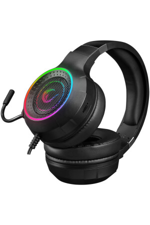 Rm-k56 Spectre USB 7. 1 RGB-Gaming-Headset mit Mikrofon Gaming-Headset PS4 Metallschlitten ST11924 - 2