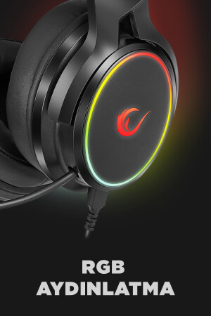 Rm-k81 Deluxe 7. 1 wiederaufladbares Bluetooth-RGB-Gaming-Headset mit Mikrofon Rampage RM-K81 DELUXE - 3