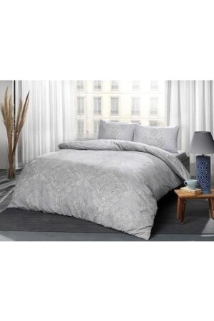 rnf. Bettbezug-Set Mirabel Double Grey 8696048106013 - Taç