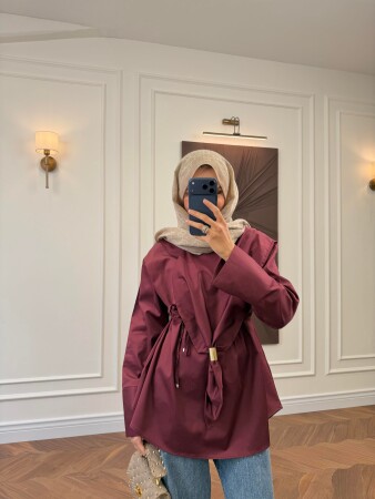 Roa Gömlek - Bordo - Nuuwears
