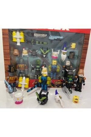 Roblox Matchbang Toy 4 Figuren 12-teiliges Set mit Zubehör 18341 - 3