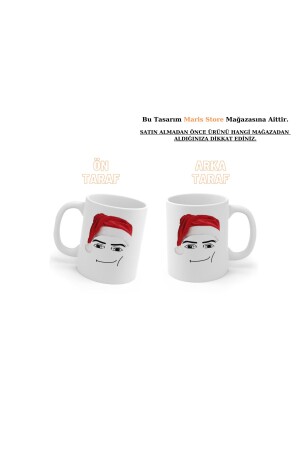 Roblox Yılbaşı Yeni Yıl Özel İsimli Tasarım Dijital Baskılı Hd Kalite Kupa Bardak ( 1 Adet ) - Maris Store