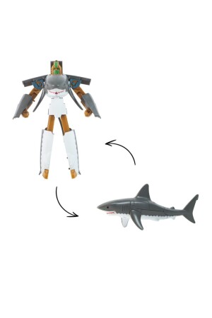 Robota Dönüşen Savaşçı Köpek Balığı MGA2555B - 2