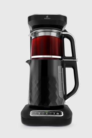 Robotea Pro Quartz 4 in 1 Konuşan Çay Makinesi Black Chrome - 1