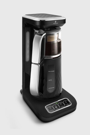 Robotea Pro Quartz 4 in 1 sprechende Teemaschine Schwarz Chrom - 3