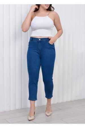 Röhrenjeans für Damen in Übergröße - 1