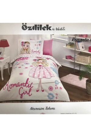 Romantic Girl Tek Kişilik Nevresim Takımı romanticgirltk - 1