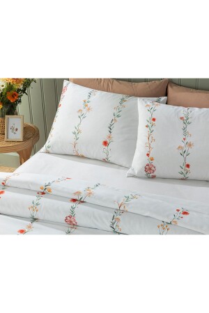 Romantic Line Dijital Baskılı Soft Cotton Çift Kişilik Nevresim Takımı 200x220 Cm Açık Pembe TYCLIKM0QN168672655816931 - 4