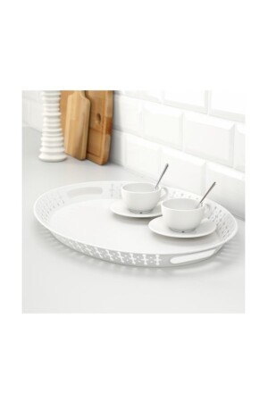 Romantisk Serviertablett – Weiß – BRBN-IKEA-ROMANTISK-WHITE - 4