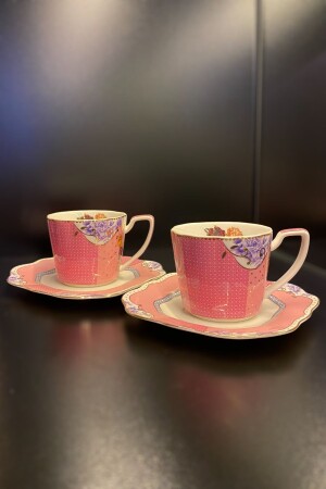 Rosalıe Rosa Teetassen-Set, 2 Stück - 2