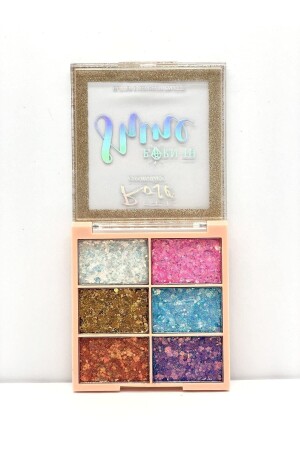 Rose Born To Shıne 6'lı Glitter - 6 Colors Glıtter Eyeshadow - 2