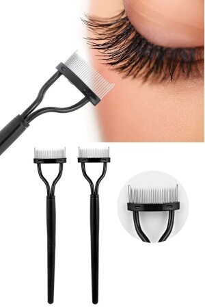 Rose Kirpik Ayırıcı Tarak & Kirpik Kıvırma Aleti - Roesıa Rose Cosmetics