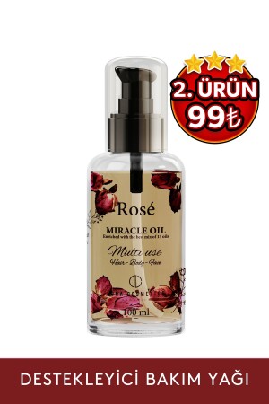 Rose Multi Oil – Miraculous Rose Extract Feuchtigkeitsspendendes, gegen Hautunreinheiten wirkendes, strahlendes Körperöl RMO. - 1