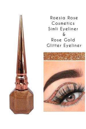 Rose Yeni Model Simli Eyeliner & Glitter Eyeliner - 1