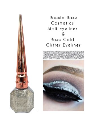 Rose Yeni Model Simli Eyeliner & Glitter Eyeliner - 2