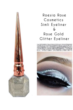 Rose Yeni Model Simli Eyeliner & Glitter Eyeliner - 1