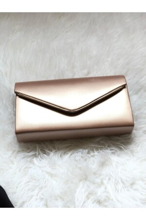 Roséfarbene Portfolio-Tasche für Damen ARMISE GOLD PORTFOLIO - 3