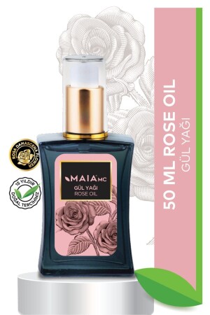 Rosenöl beruhigt die Haut, hat Anti-Aging-Eigenschaften und wird sowohl zur Hautpflege als auch zur Reinigung verwendet 00353 - 1