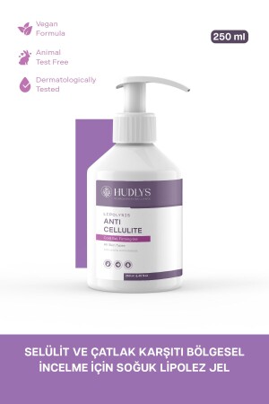 Rosmarin-Extrakt, Anti-Cellulite und Dehnungsstreifen, kaltes Lipolyse-Gel zur regionalen Gewichtsabnahme, 250 ml - 1