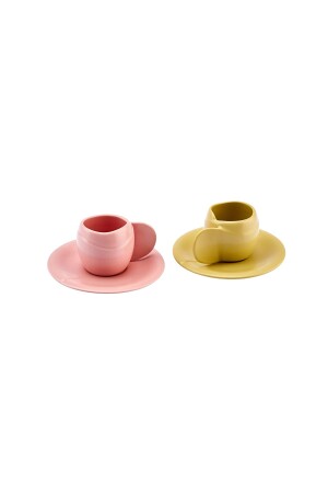 Rosy Kaffeetassen-Set für 2 Personen 90 ml 153. 03. 05. 0144 - 2