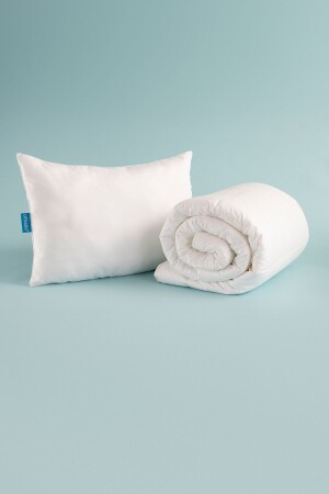 Rosy Pillow Steppdecken-Set für Einzelbett (1 Stück Kissen) (1 Stück 155 x 215 cm Einzelsteppdecke) - 4