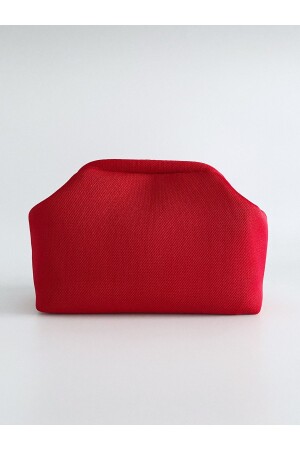 Rote Clutch-Handtasche für Damen - 1