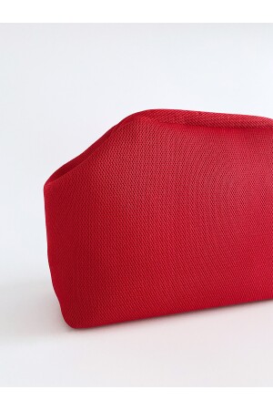 Rote Clutch-Handtasche für Damen - 3