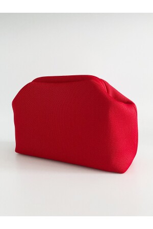 Rote Clutch-Handtasche für Damen - 4