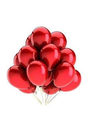 Roter Ballon Metallic 25er-Pack - 2