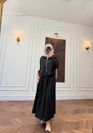 Rovena Etekli Takım - Siyah - Nuuwears
