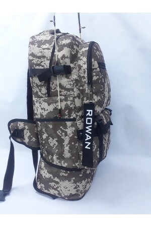Rowan Camouflage Bellows Camping- und Angelrucksack 70*34*27 cm Abmessungen desert1002 - 2