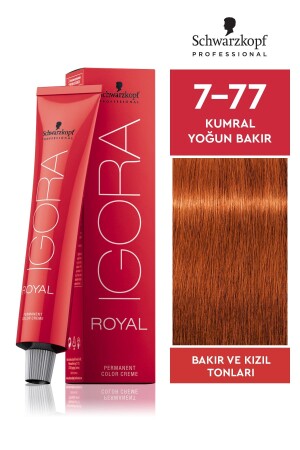 Royal 7-77 Auburn Intense Copper 60 ml - 1