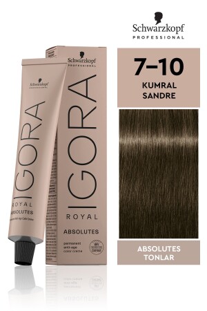 Royal Absolutes Shades 7-10 Auburn Sandre Haarfärbemittel 60 ml 4045787380354 - 2