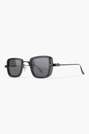 Royal Eyewear Ex657-dark Black Unisex Güneş Gözlüğü REEX657DRKBLCK - 4