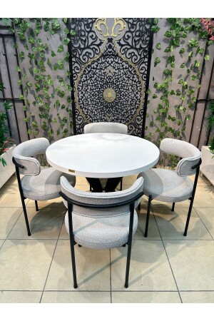 Royal masa sandalye 4-1 mutfak masa sandalye - Dekoroom's