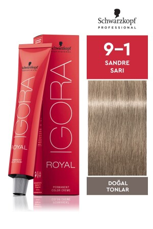 Royal Natural Tones 9-1 Sandre Blonde Haarfarbe 60 ml - 2