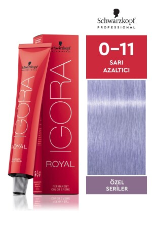 Royal Special Series 0-11 Gelbreduzierende Haartönung, 60 ml - 1