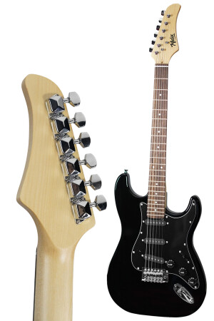 Rph-30bk Rose Griffbrett Strat Case SSS E-Gitarren-Set 22795 - 3
