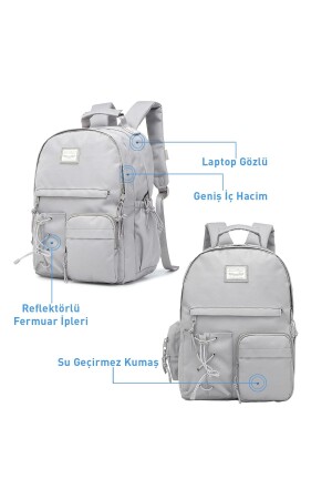 Rucksack Schulgröße mit Laptopfach 3205 21K-3205- - 6