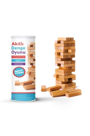 Rulo Kule Jenga (AKILLI DENGE OYUNU) ZA0260 - 2