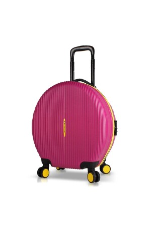 Runder Koffer Bubble Abs Fuchsia - 3