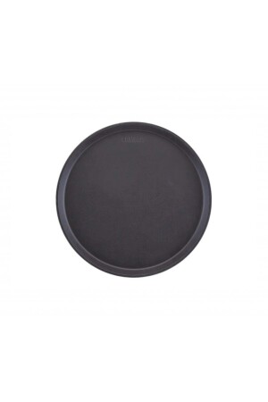 Rundes schwarzes Tablett mit Camtread-Gummi, 45 cm, AY-0511800CT - 1