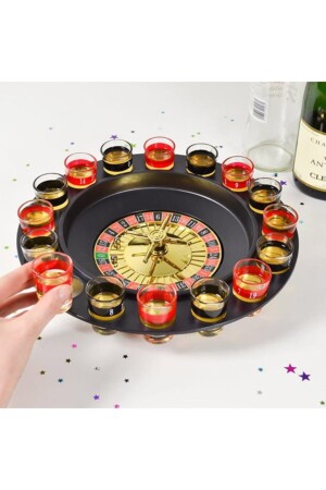 Russisches Roulette-Trink-Roulette-Schnapsglas, Tequila-Getränkespielset für jedermanntoptantic224 - 5