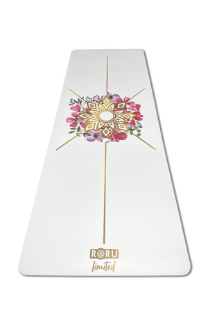Rutschfeste 5-mm-Yogamatte der Sun-Serie mit Blumenmuster/ 733813030697 - 1
