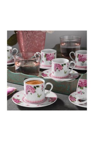 Rüya 12-teiliges Kaffeetassen-Set für 6 Personen 9746 RU12KT4309746 - 4