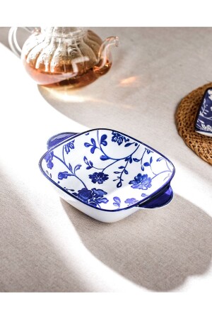 Rêve Bleu Angers New Bone China Kare Kulplu Tabak 1KTABA1027-8682116791489 - 1