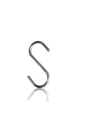 مقنعة من المعدات S Hanger Hook - S S Shaped Metal Hook 20 Pack - Carolina
