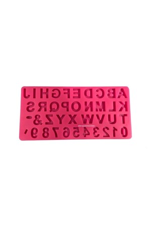 MNZ-S026 الخط الألفبيط الرئيسي طلاء السيليكون H:2 Cm 28747 - Adana Pasta Malzemeleri