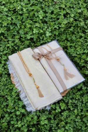 منحة من القطن الصلاة سلة S1004 كريم - Bilenler