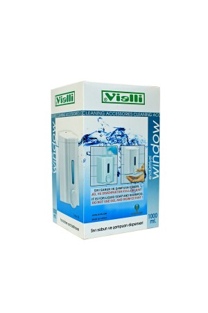 S4 Sıvı Sabun Dispenseri 1000 ml (BEYAZ) 8697428370161 - 6